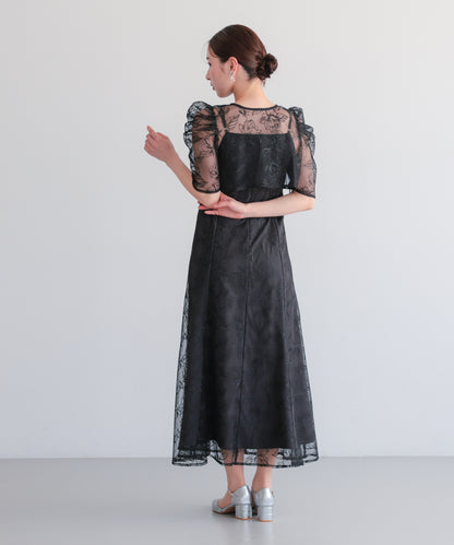 シアーレースボレロセットアップドレス/22325280