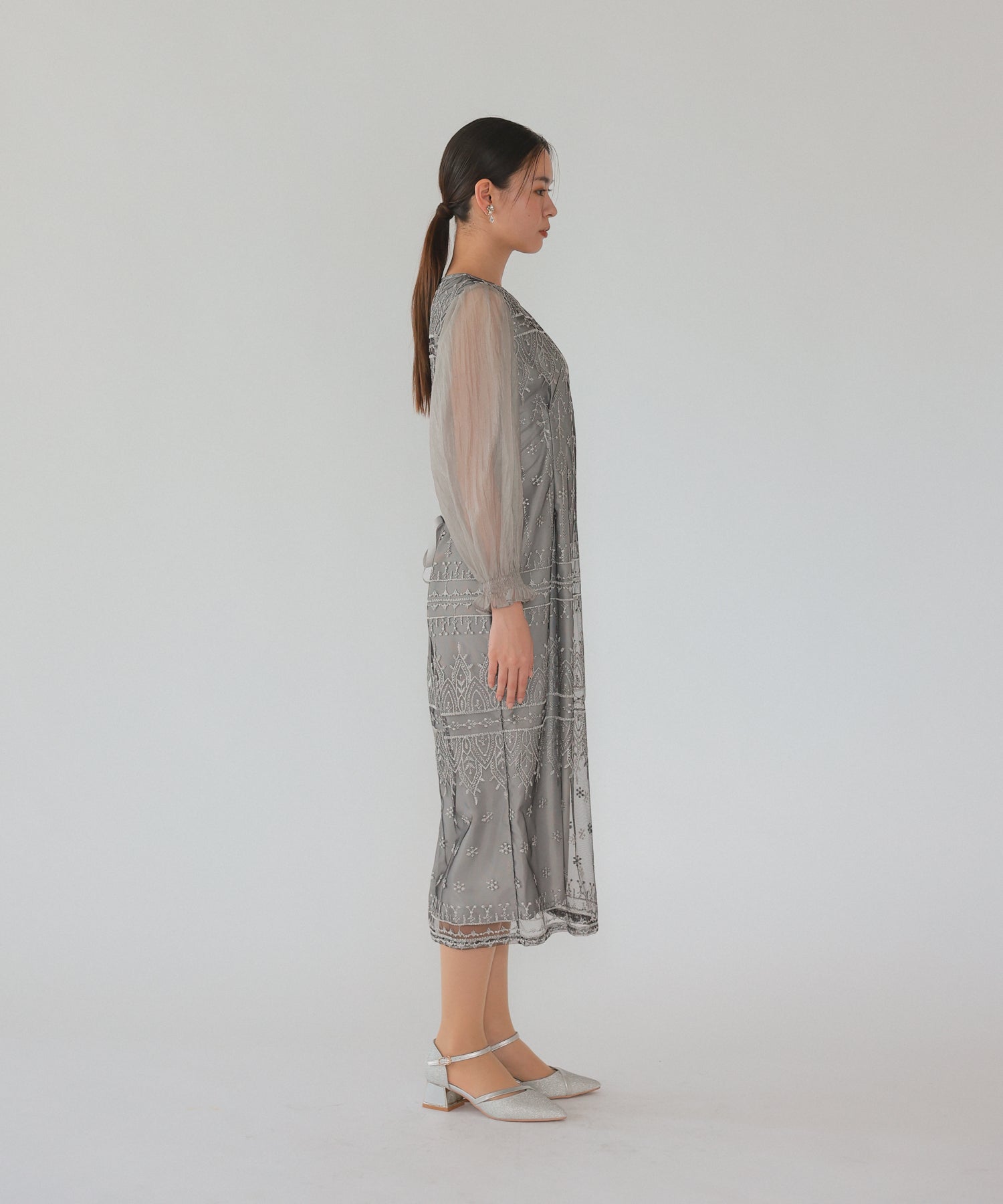シルバー/164cm/Mサイズ着用
