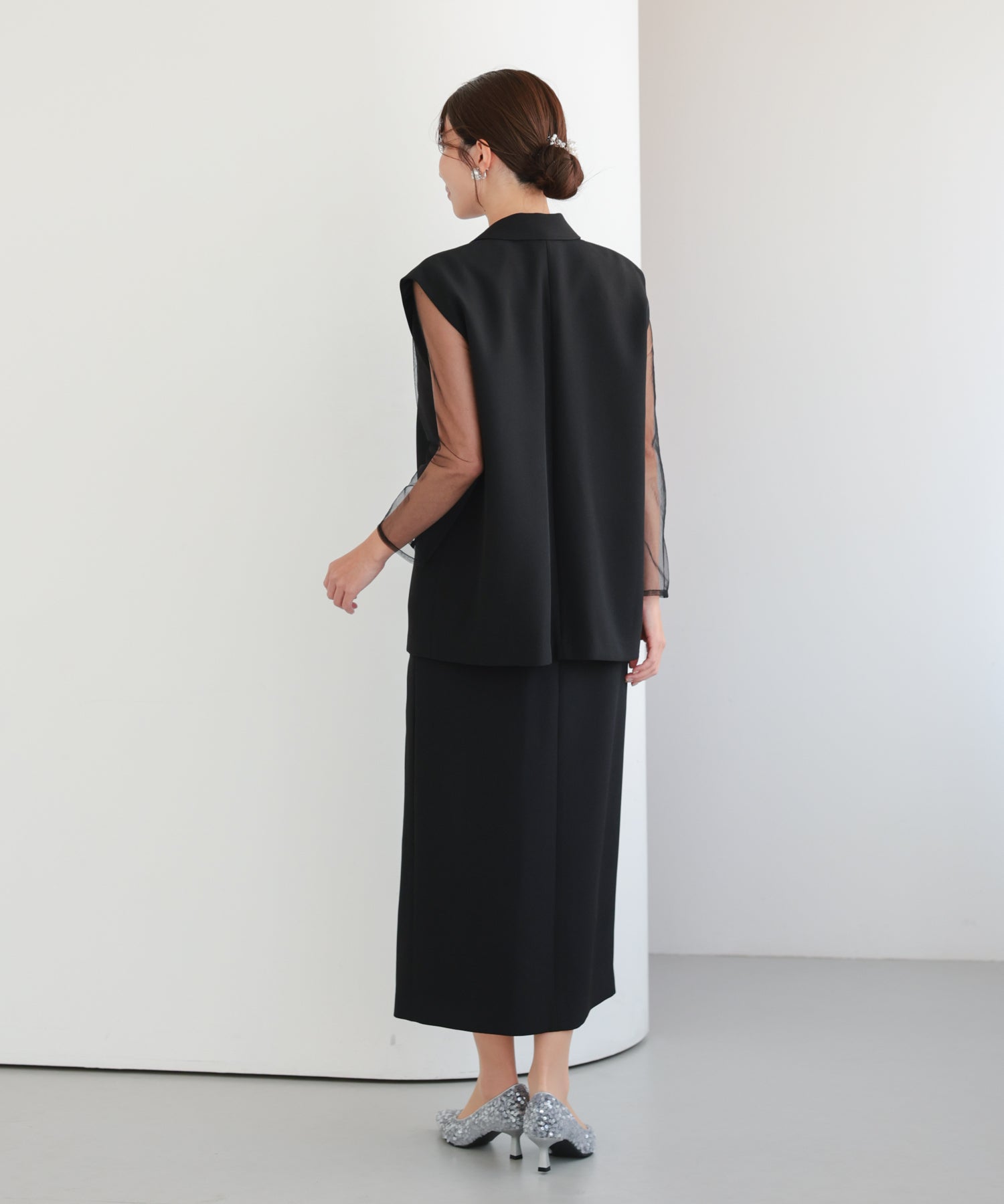 ブラック/162cm/Mサイズ着用