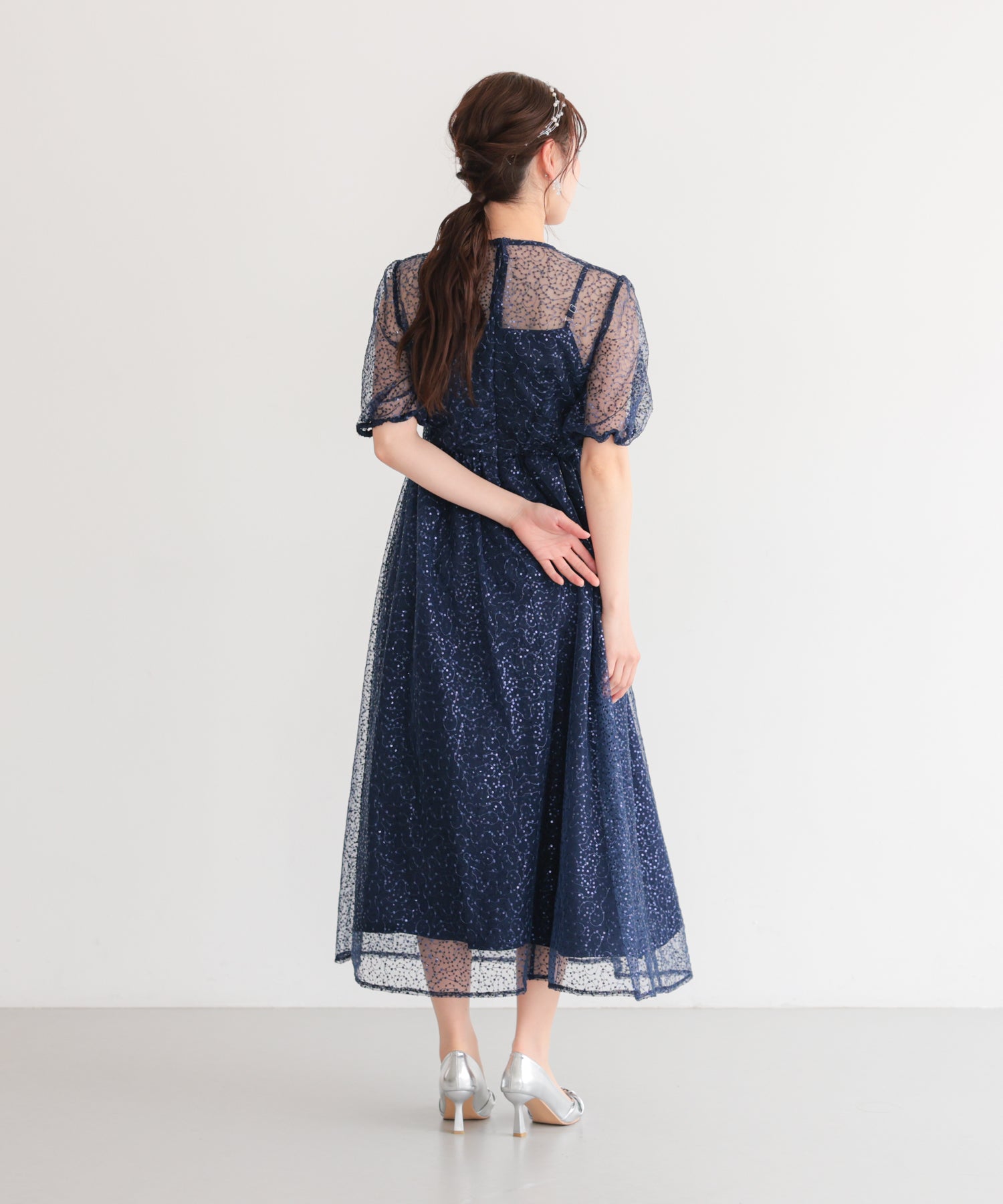 シアースパンコールフレアドレス/22326288