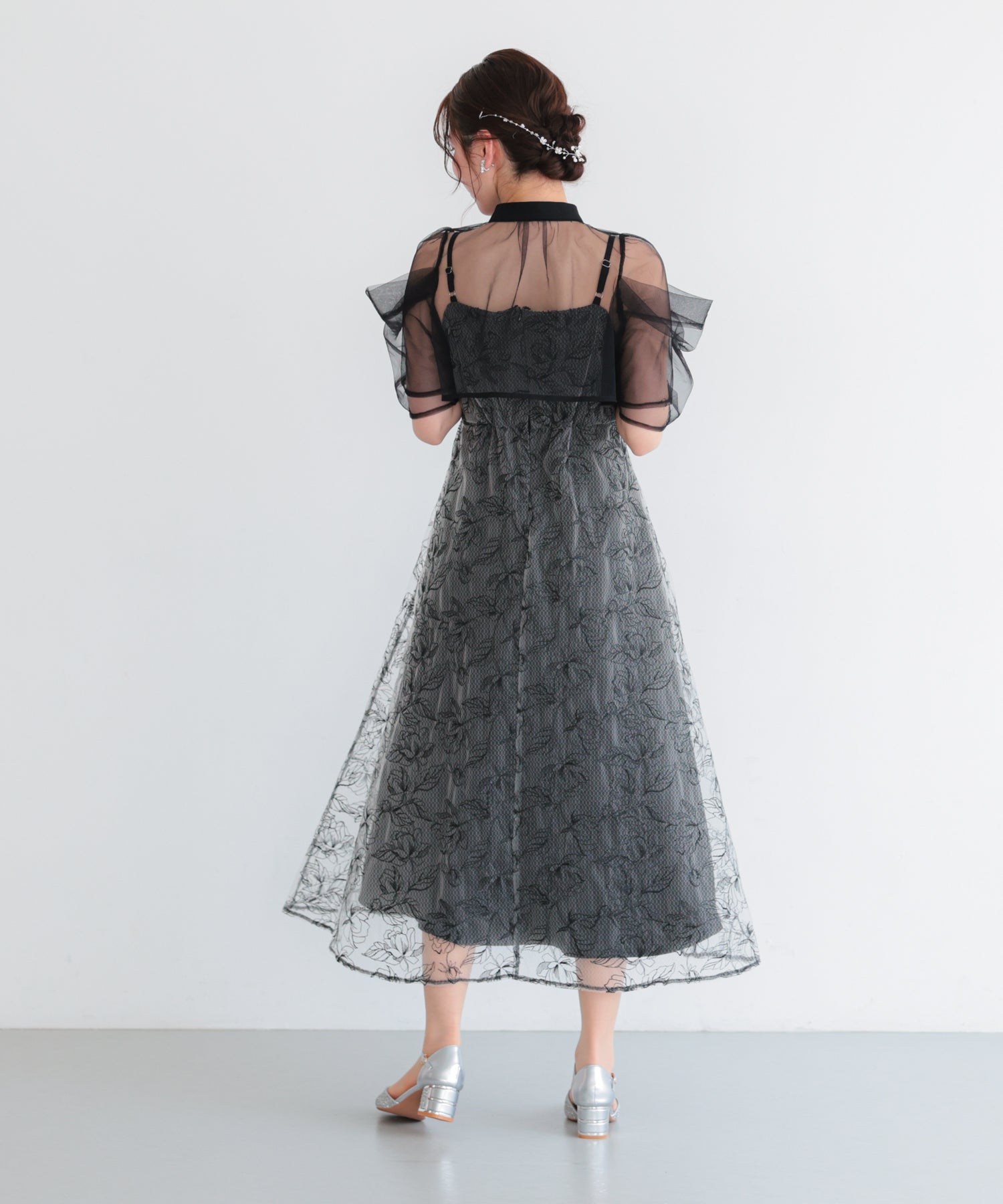 ブラック/163cm/Mサイズ着用