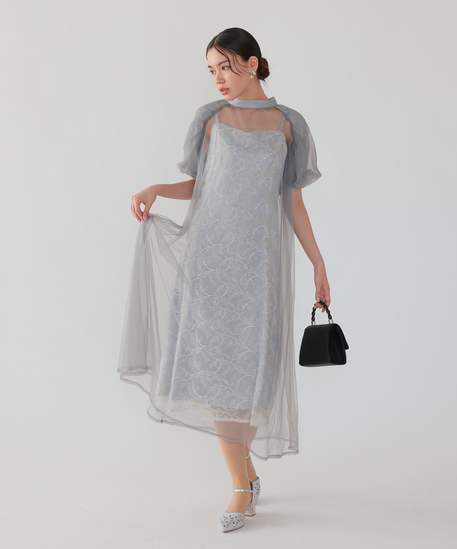 ブルーグレー/164cm/Mサイズ着用