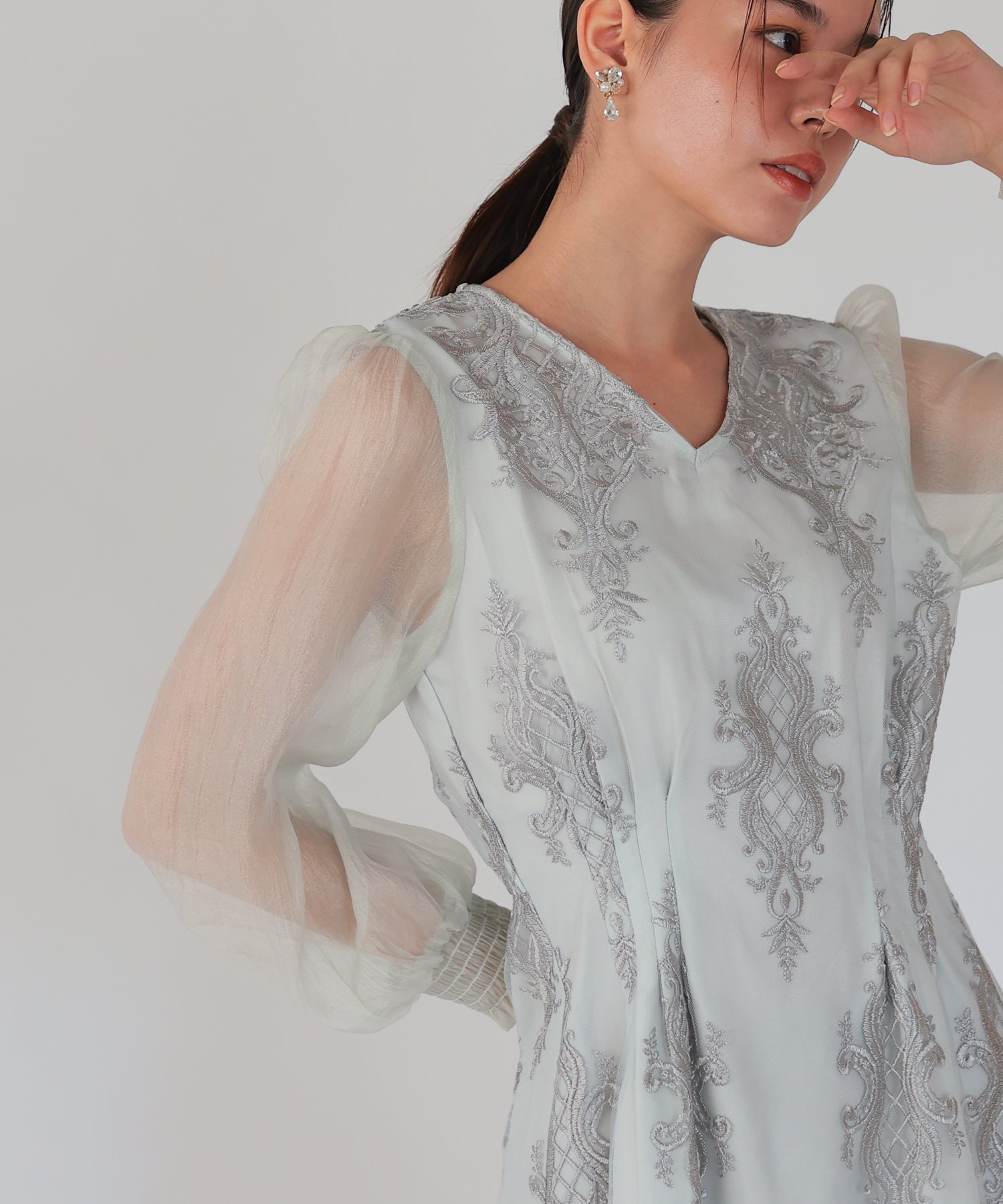 ライトグレー/164cm/Mサイズ着用