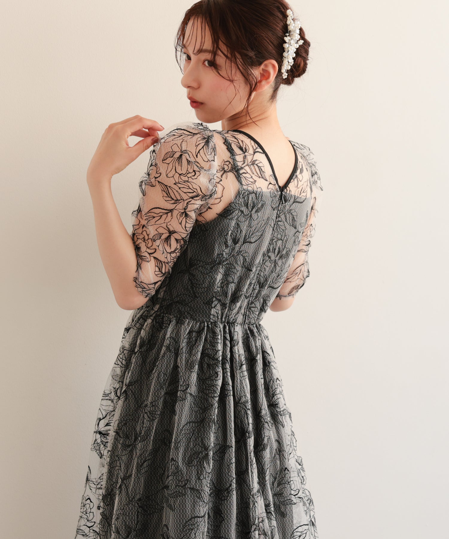 ブラック/163cm/Mサイズ着用