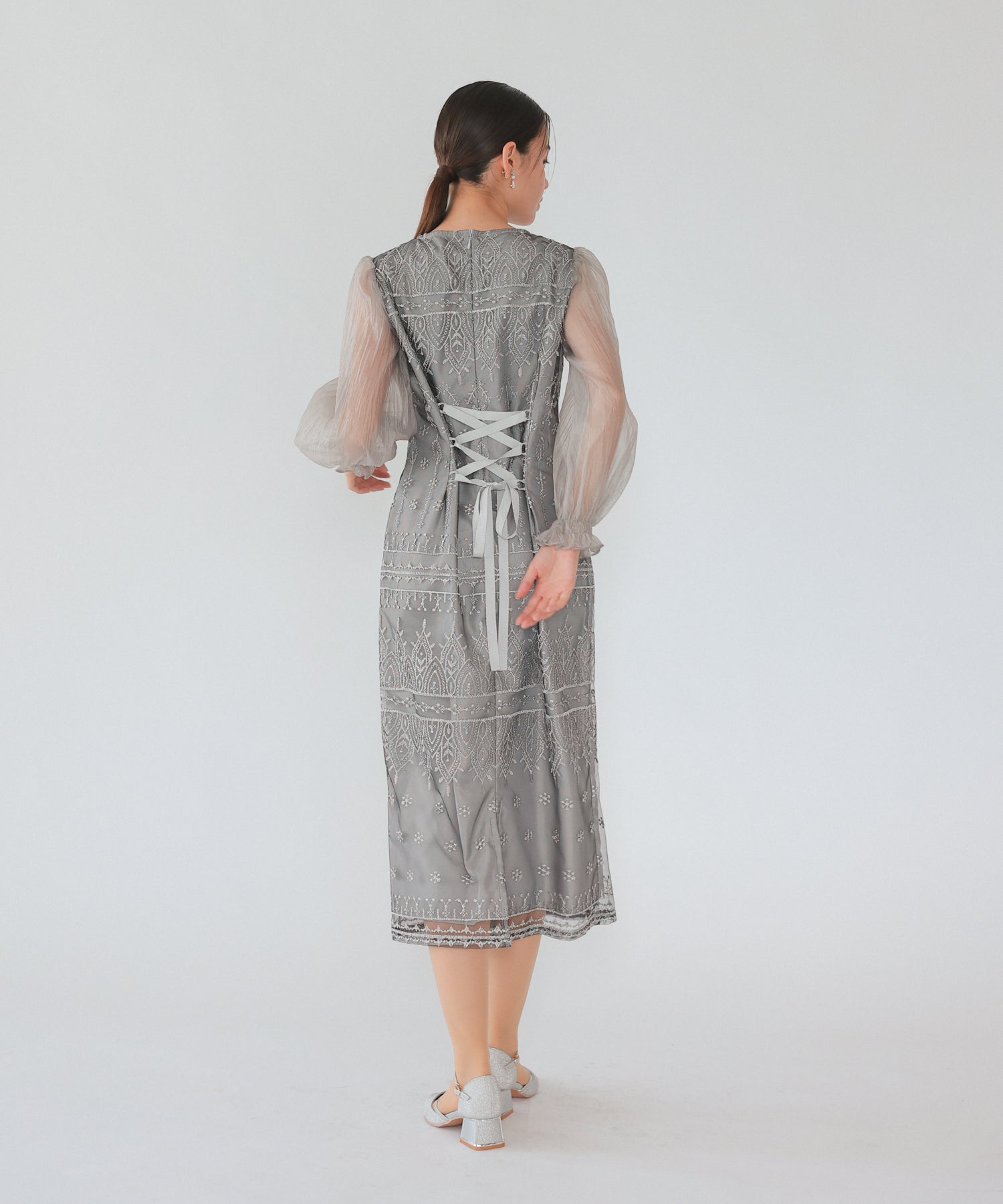 シルバー/164cm/Mサイズ着用