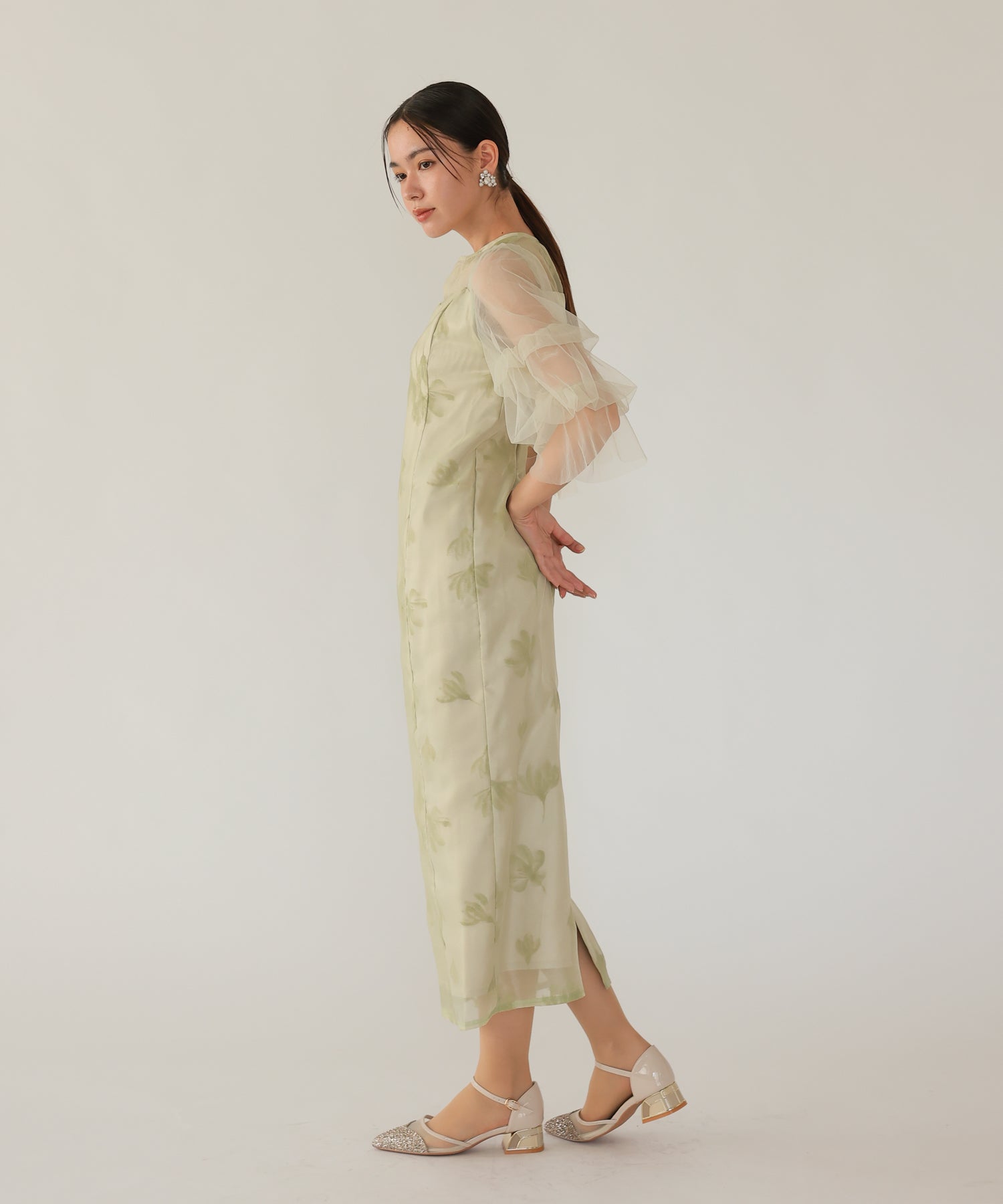 ライトグリーン/164cm/Mサイズ着用