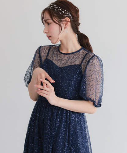 シアースパンコールフレアドレス/22326288