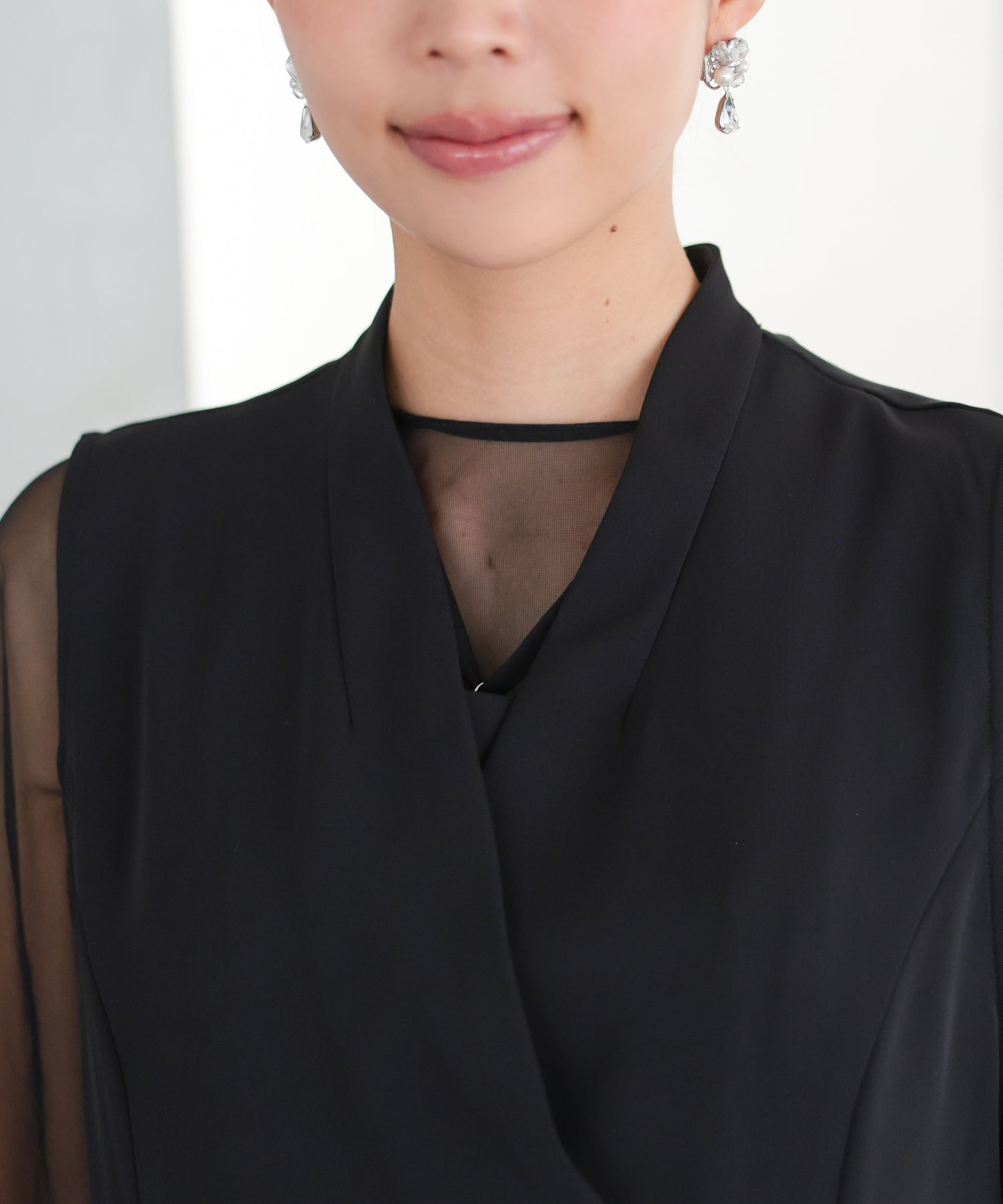 シアーレイヤード2WAYドレスセット/22325283