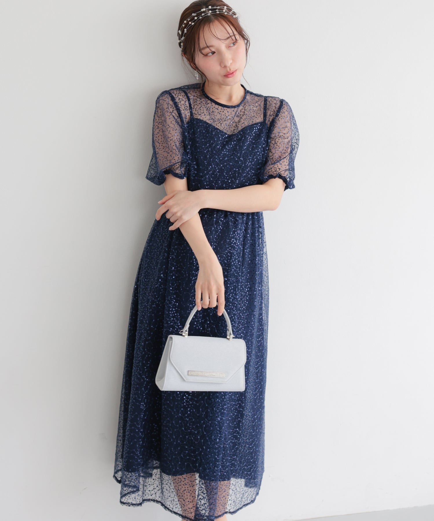 シアースパンコールフレアドレス/22326288