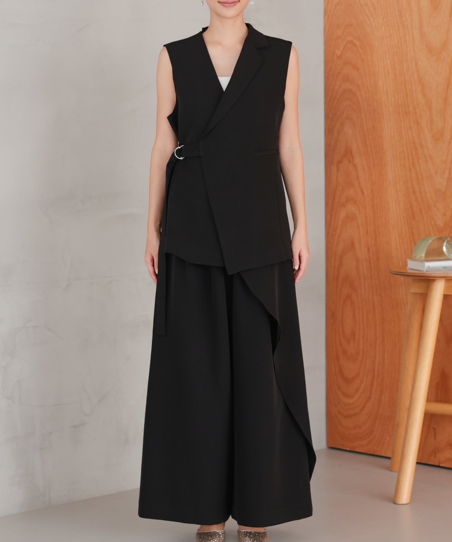 ブラック/162cm/Mサイズ着用