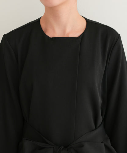 リボンペプラムセットアップスーツ/22125605