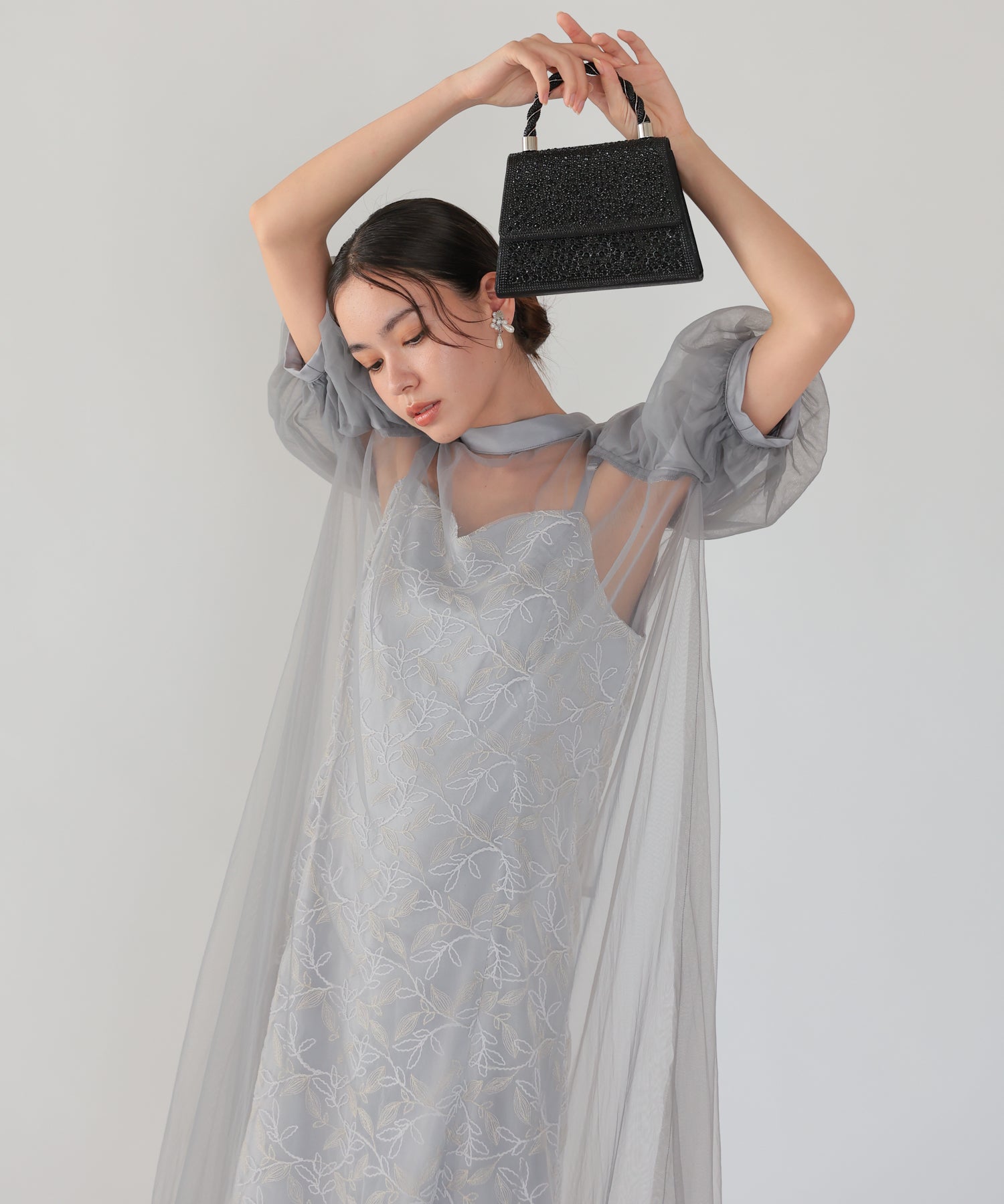 ブルーグレー/164cm/Mサイズ着用