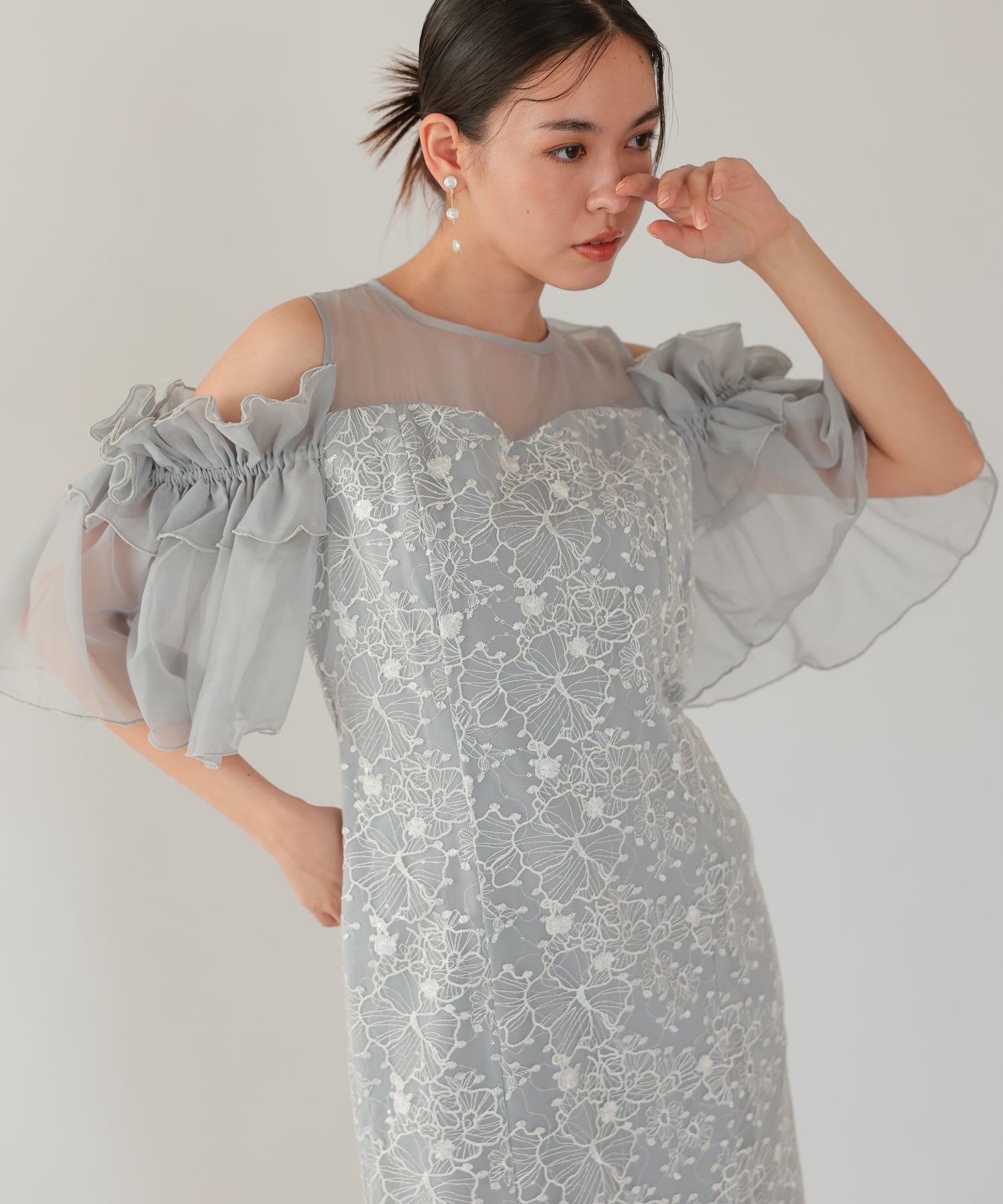 ライトグレー/164cm/Mサイズ着用