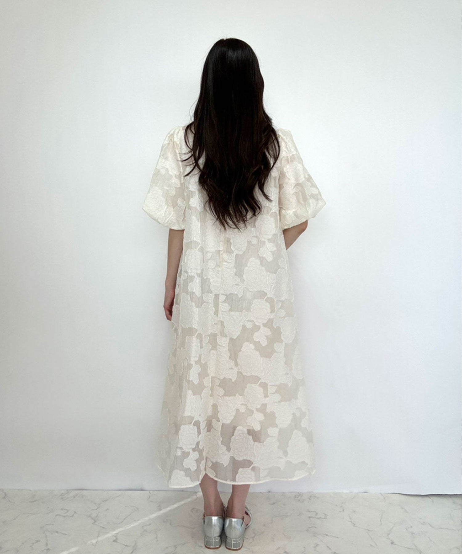 163cm/ベージュ/Mサイズ着用