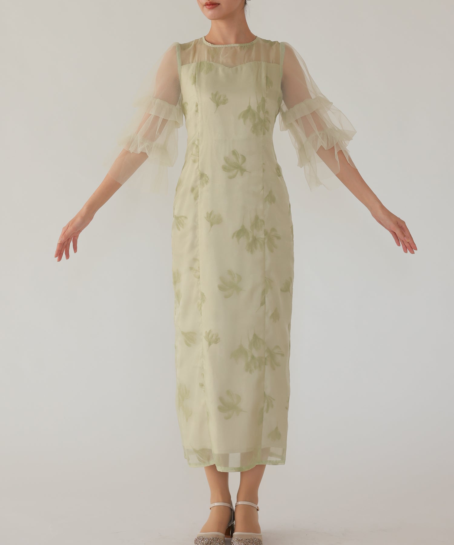 ライトグリーン/164cm/Mサイズ着用