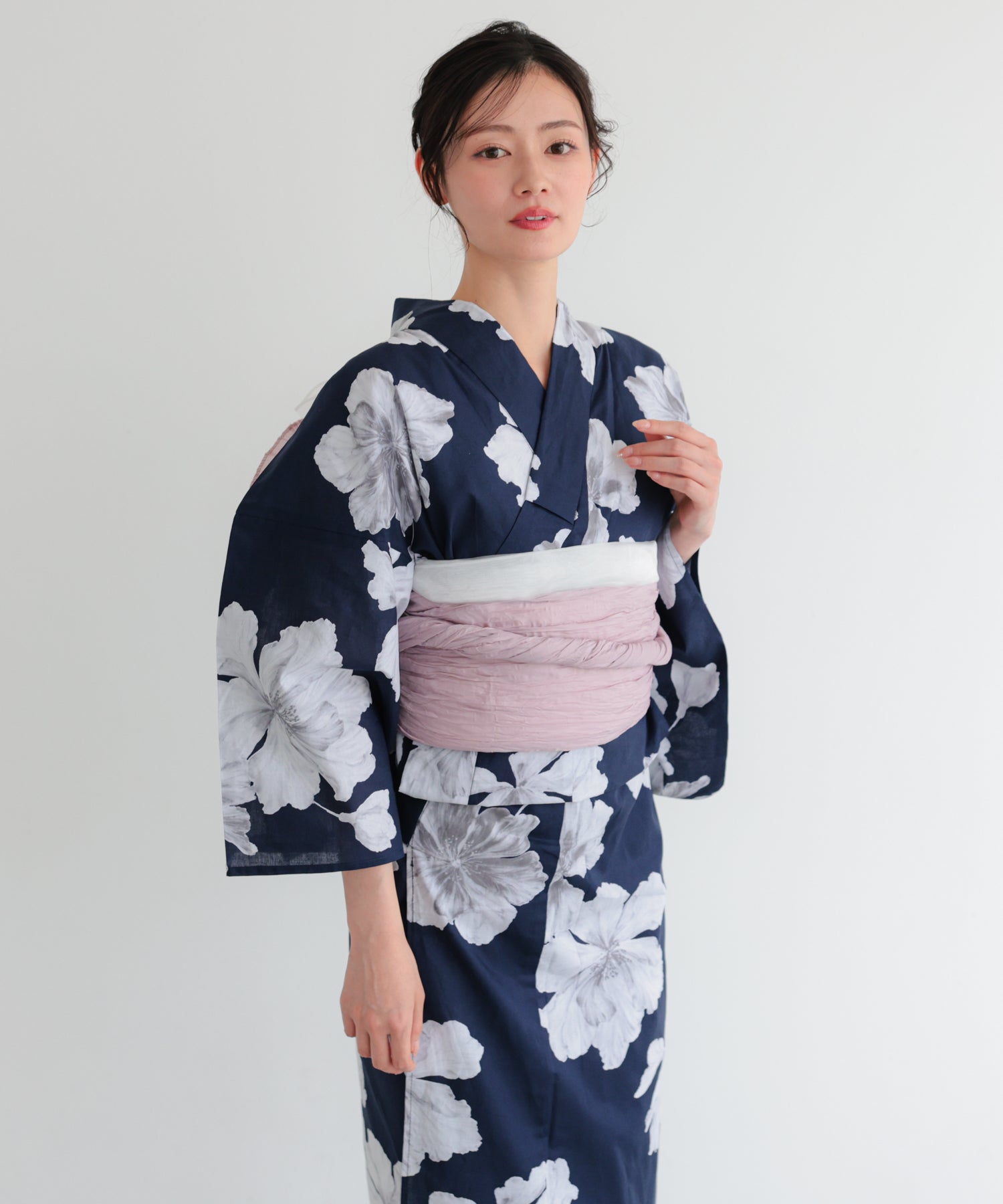 浴衣　秋桜④/FA-26-075
