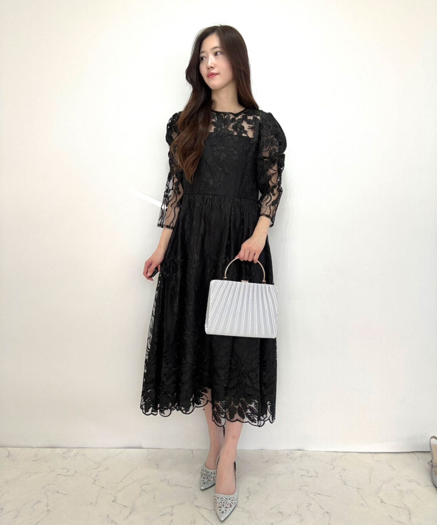 ブラック/Mサイズ着用/163cm