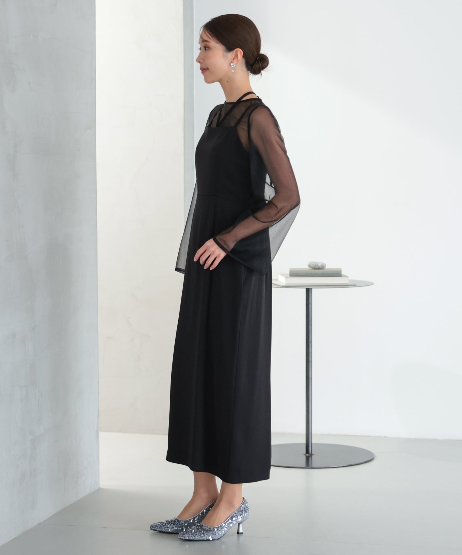 シアーレイヤード2WAYドレスセット/22325283