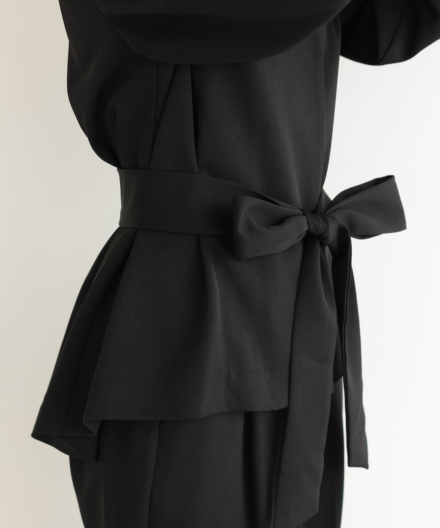 リボンペプラムセットアップスーツ/22125605