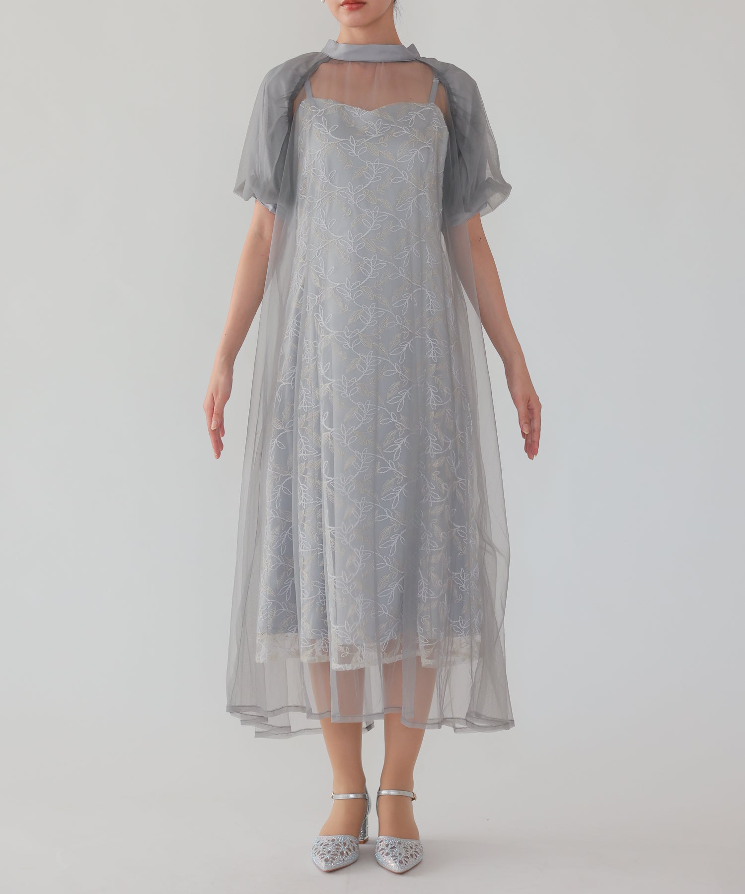 ブルーグレー/164cm/Mサイズ着用