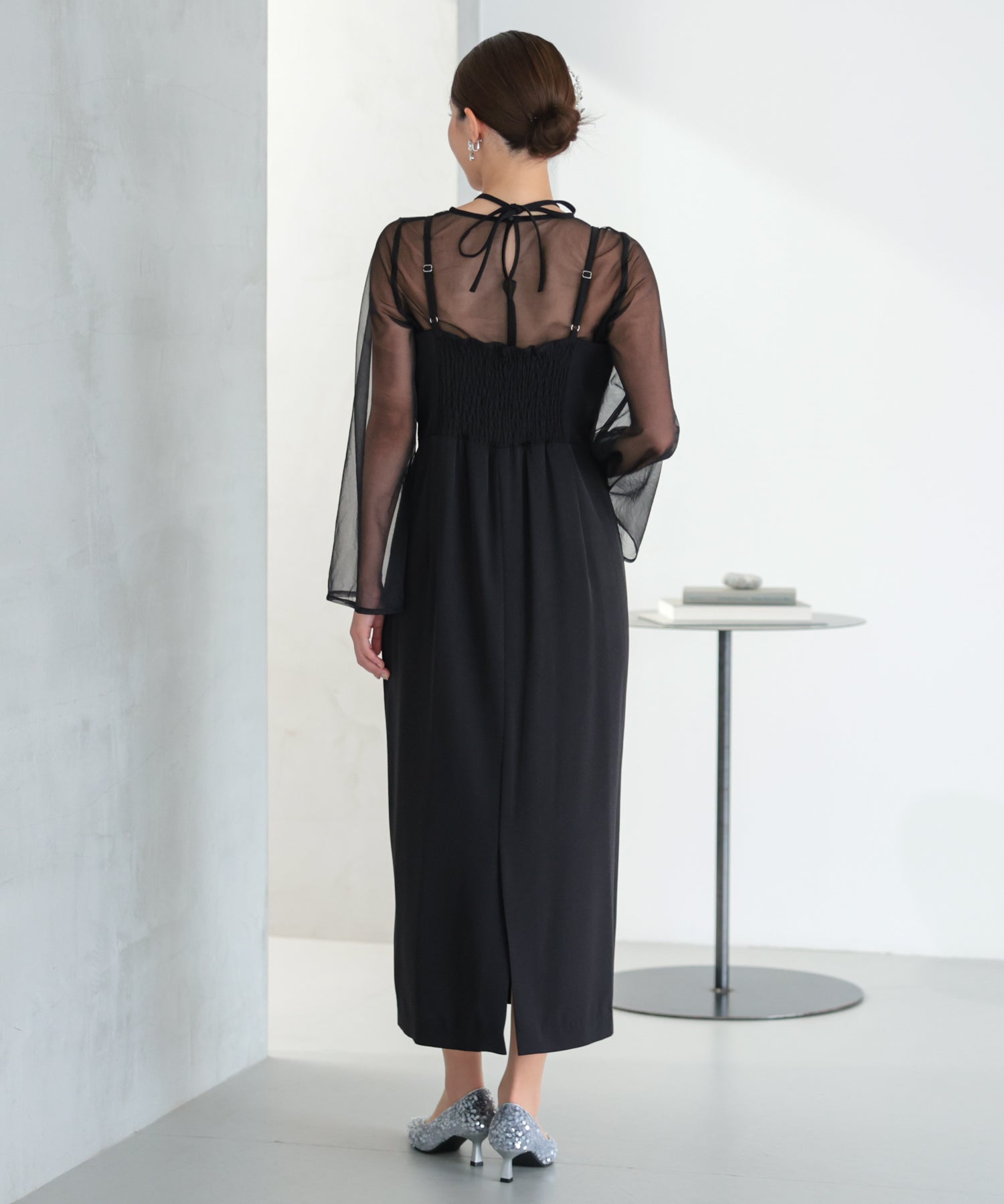 シアーレイヤード2WAYドレスセット/22325283