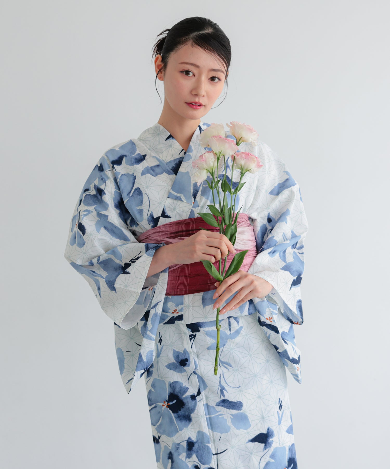 浴衣 朝顔①/FA-25-061 – haremode