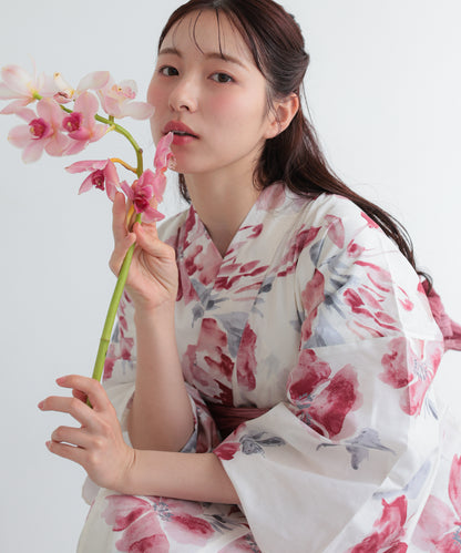 浴衣　秋桜③/FA-26-048