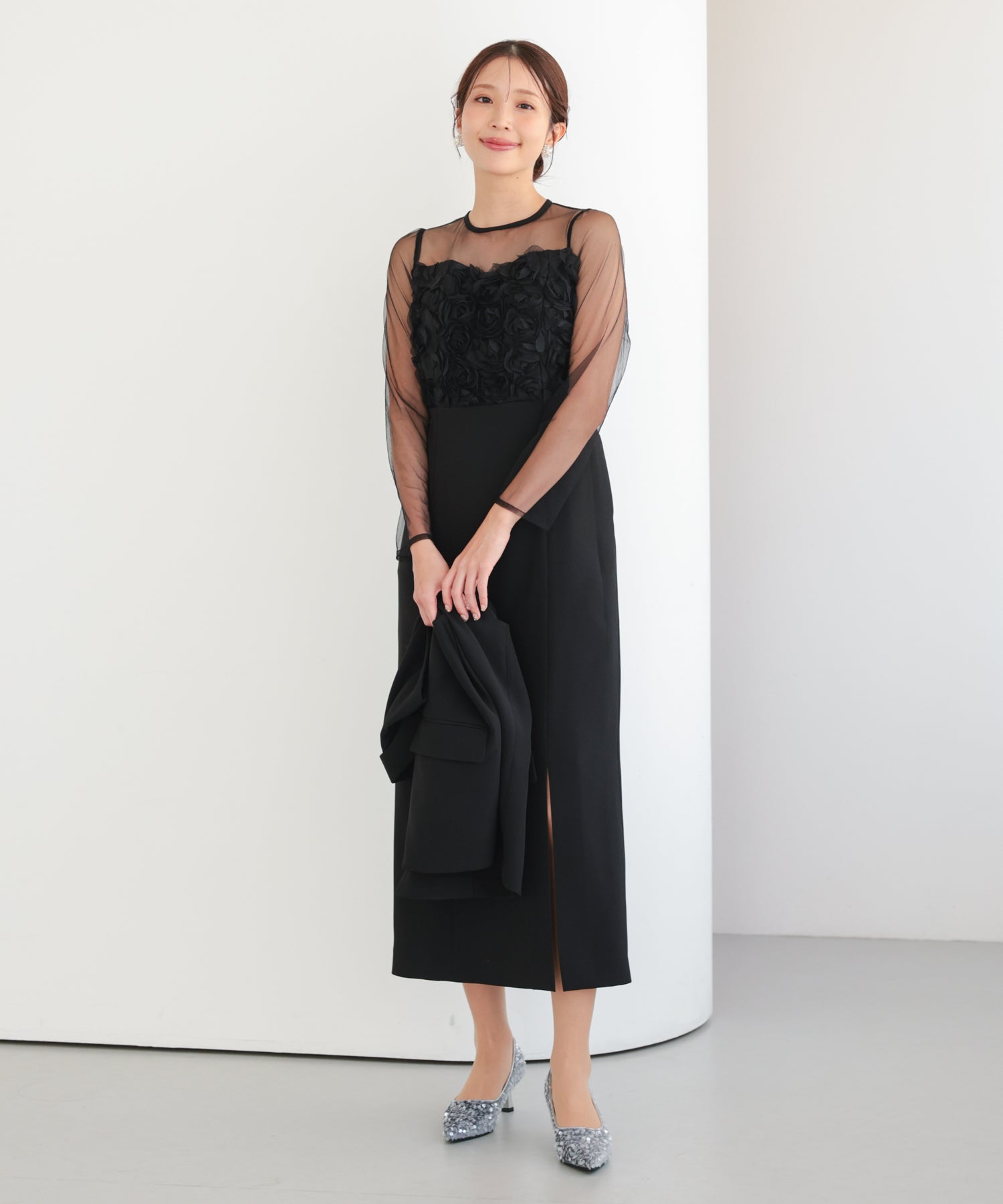 ブラック/162cm/Mサイズ着用