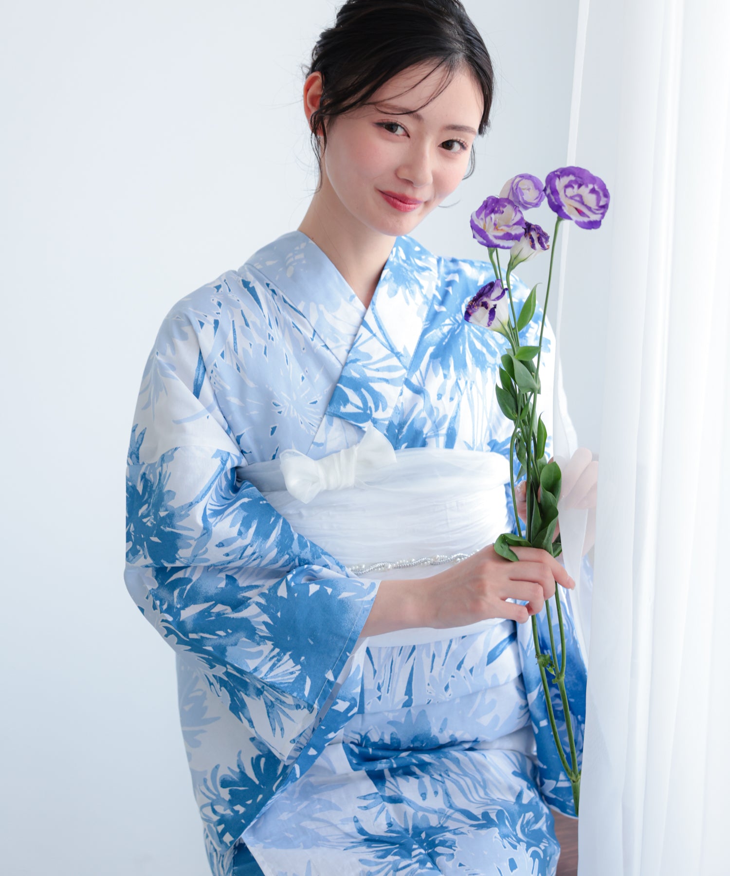 浴衣　彼岸花②/FA-25-022