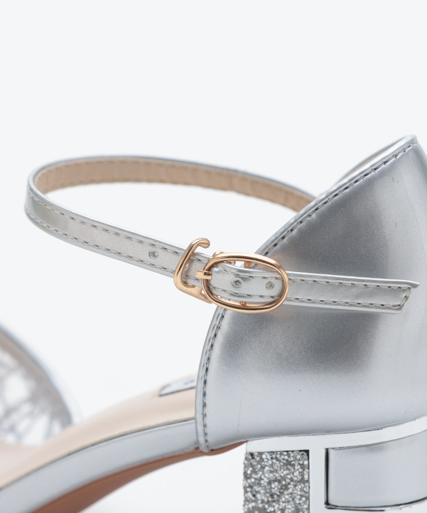 スパングルコール刺繍パンプス/3431