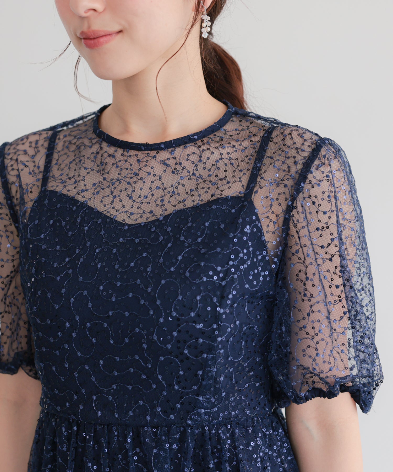 シアースパンコールフレアドレス/22326288