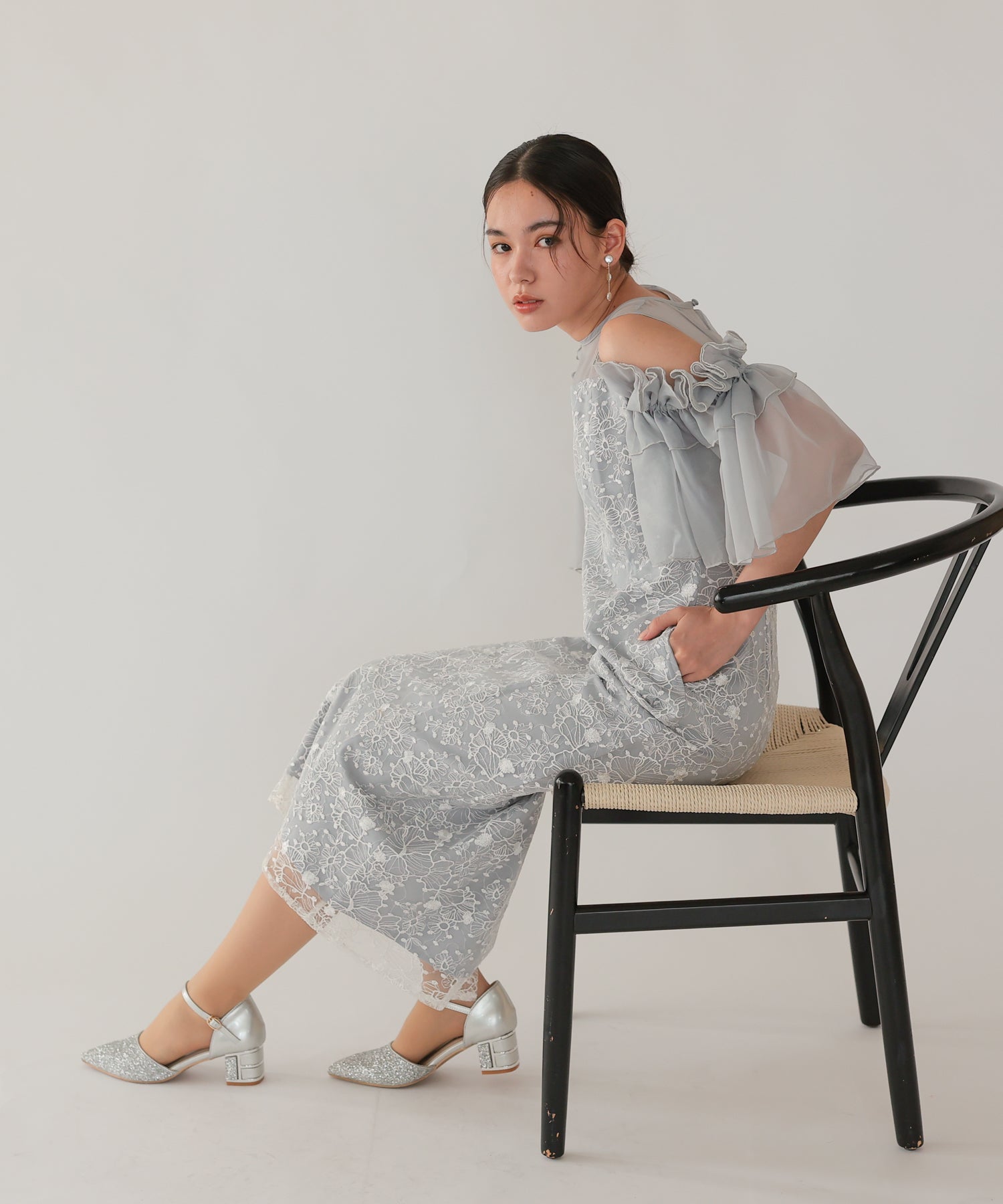 ライトグレー/164cm/Mサイズ着用