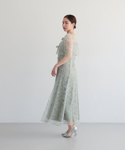 シアーレースボレロセットアップドレス/22325280