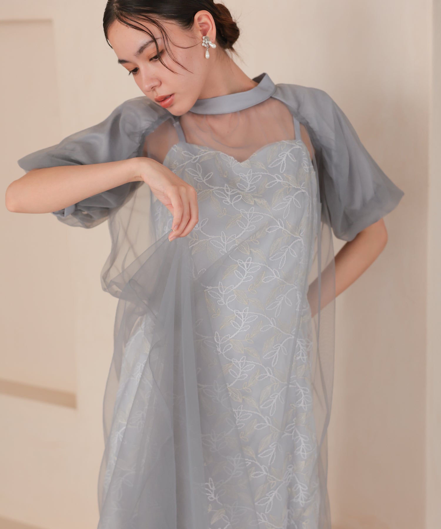 ブルーグレー/164cm/Mサイズ着用