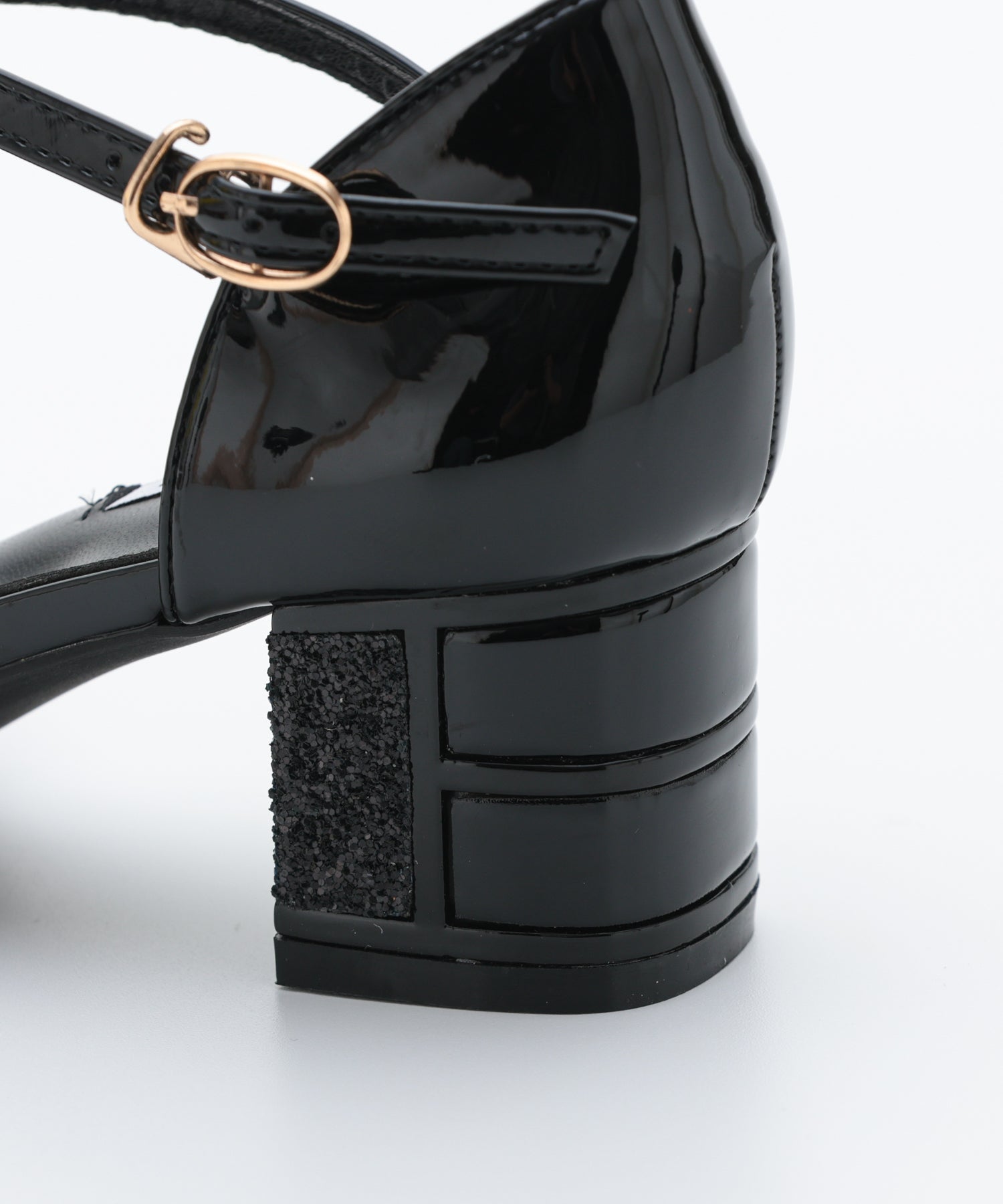 スパングルコール刺繍パンプス/3431