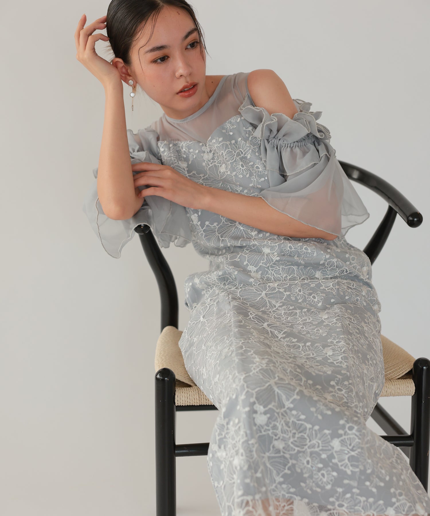 ライトグレー/164cm/Mサイズ着用