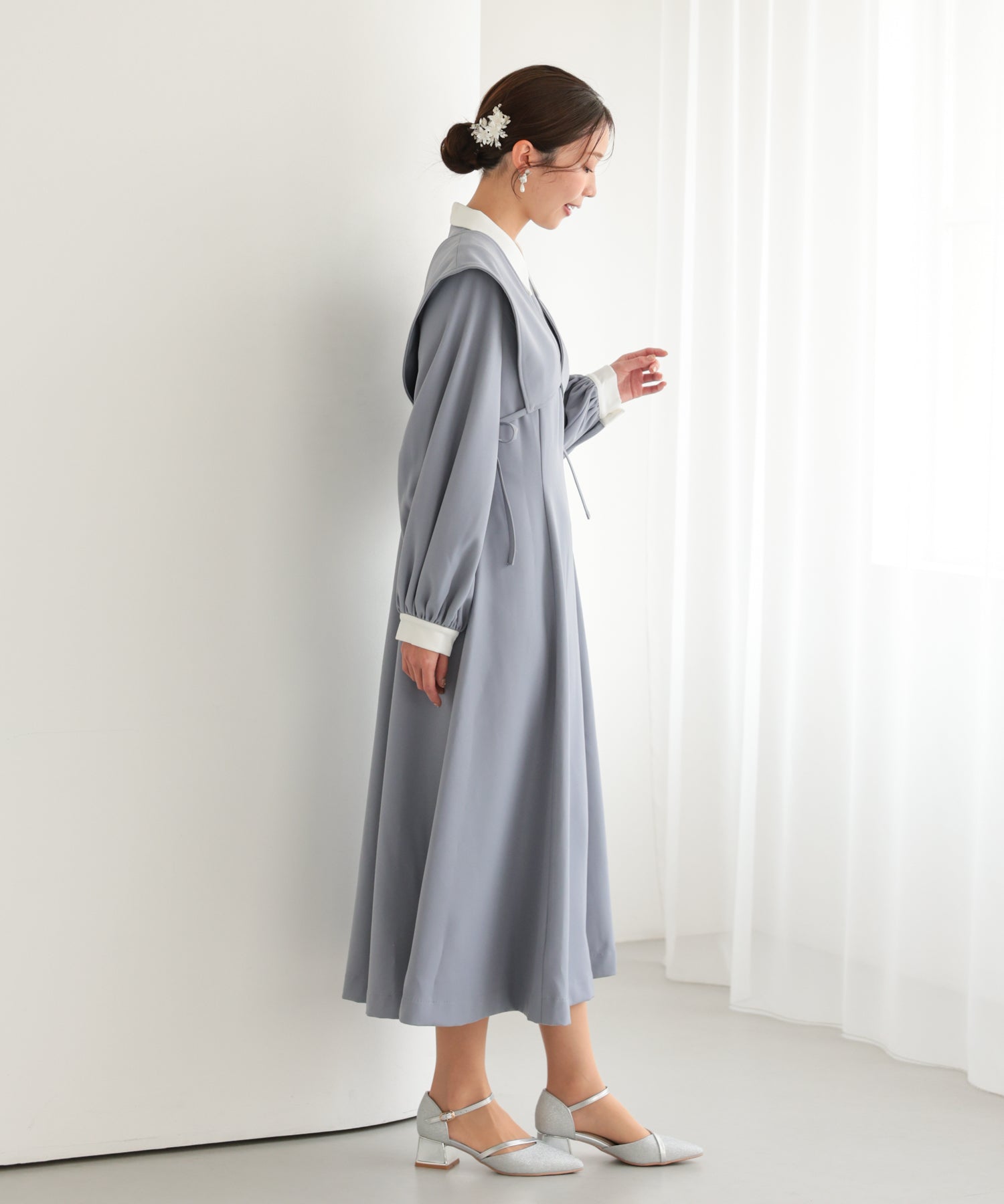 結婚式・お呼ばれドレス｜クラシックセーラーカラードレス/22325284