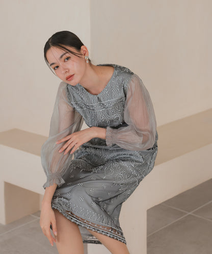 シルバー/164cm/Mサイズ着用