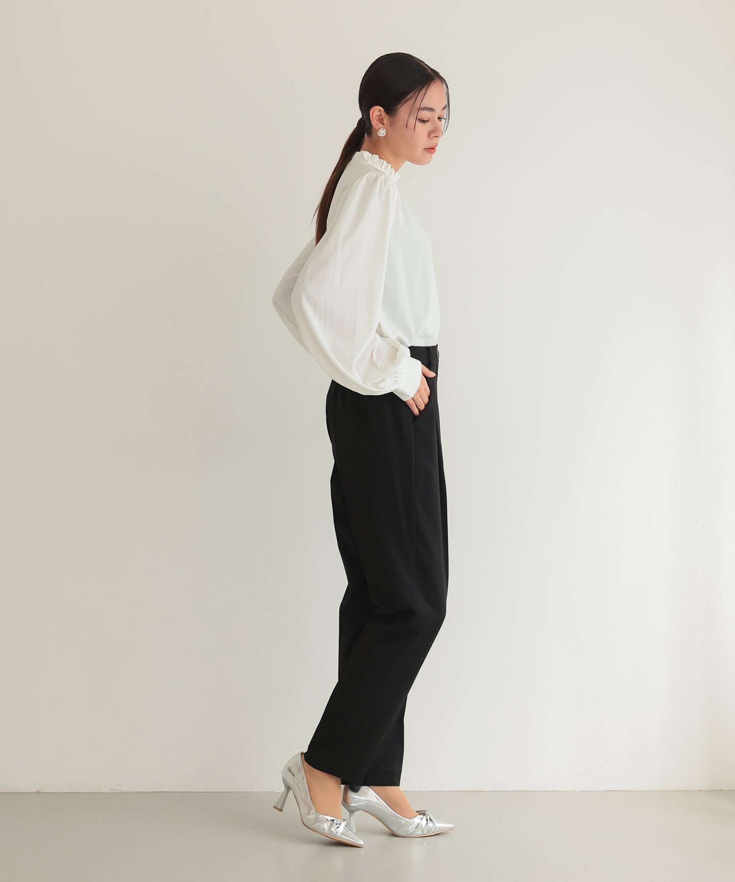 クルーネックベストセットアップスーツ/22125604