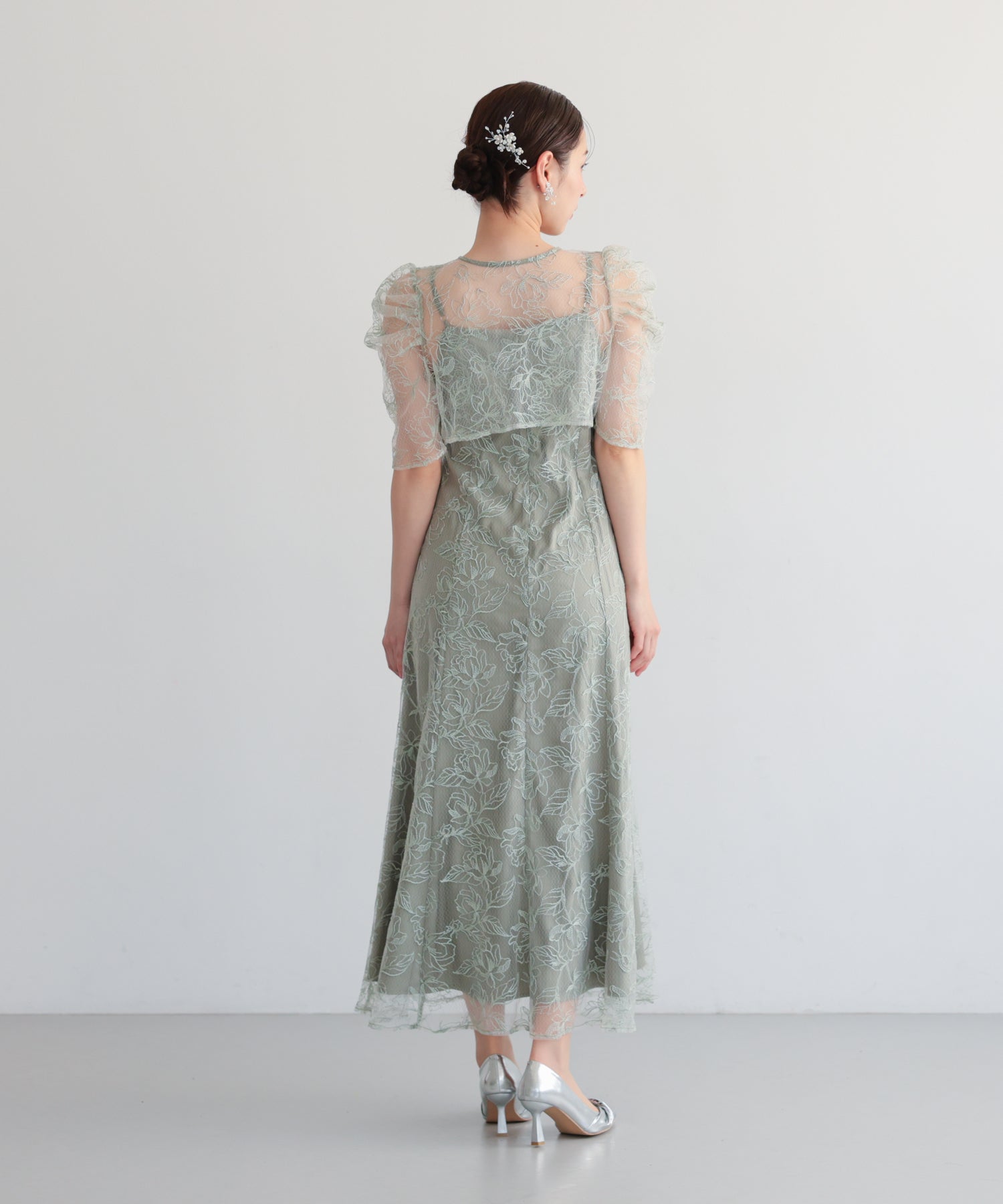 シアーレースボレロセットアップドレス/22325280