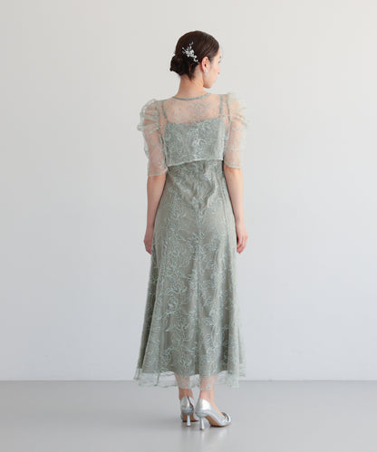 シアーレースボレロセットアップドレス/22325280