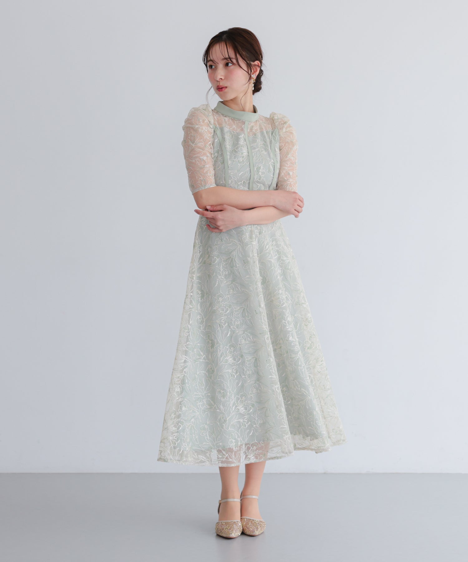 グリーン/163cm/Mサイズ