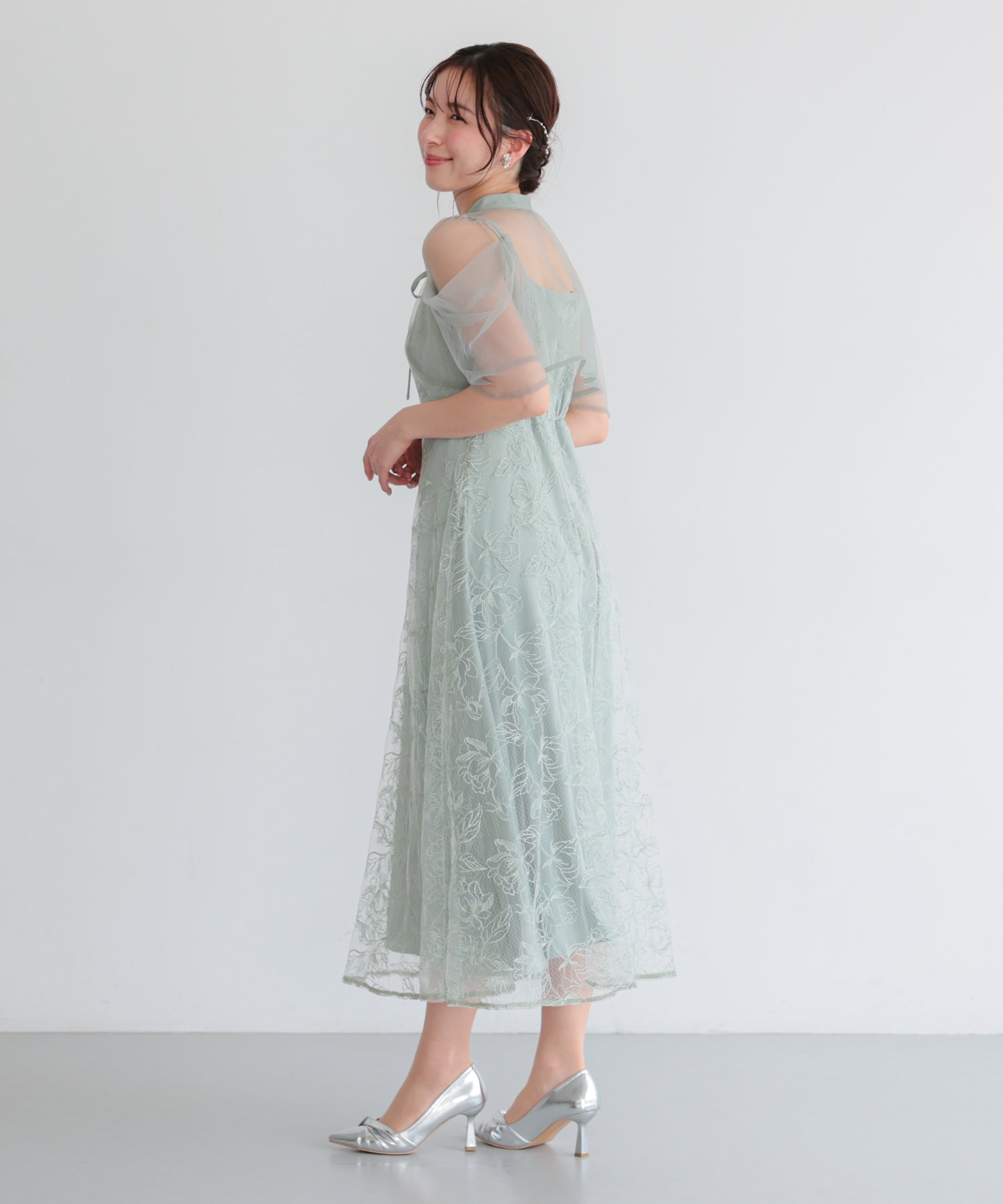 グリーン/163cm/Mサイズ着用