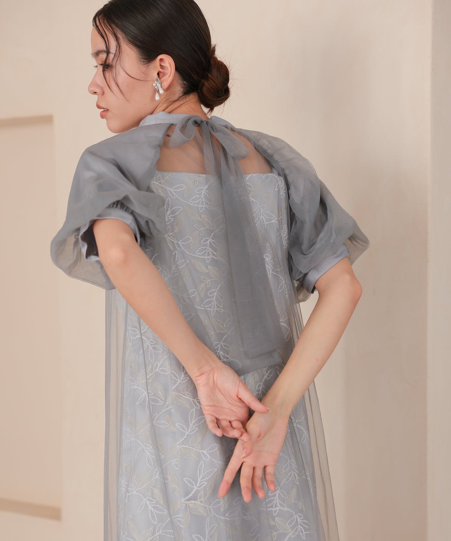 ブルーグレー/164cm/Mサイズ着用