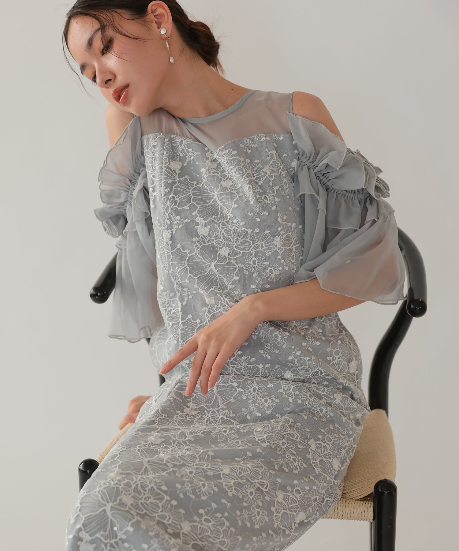 ライトグレー/164cm/Mサイズ着用