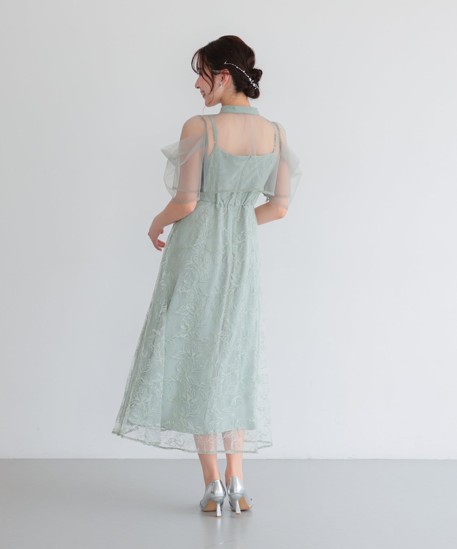 グリーン/163cm/Mサイズ着用