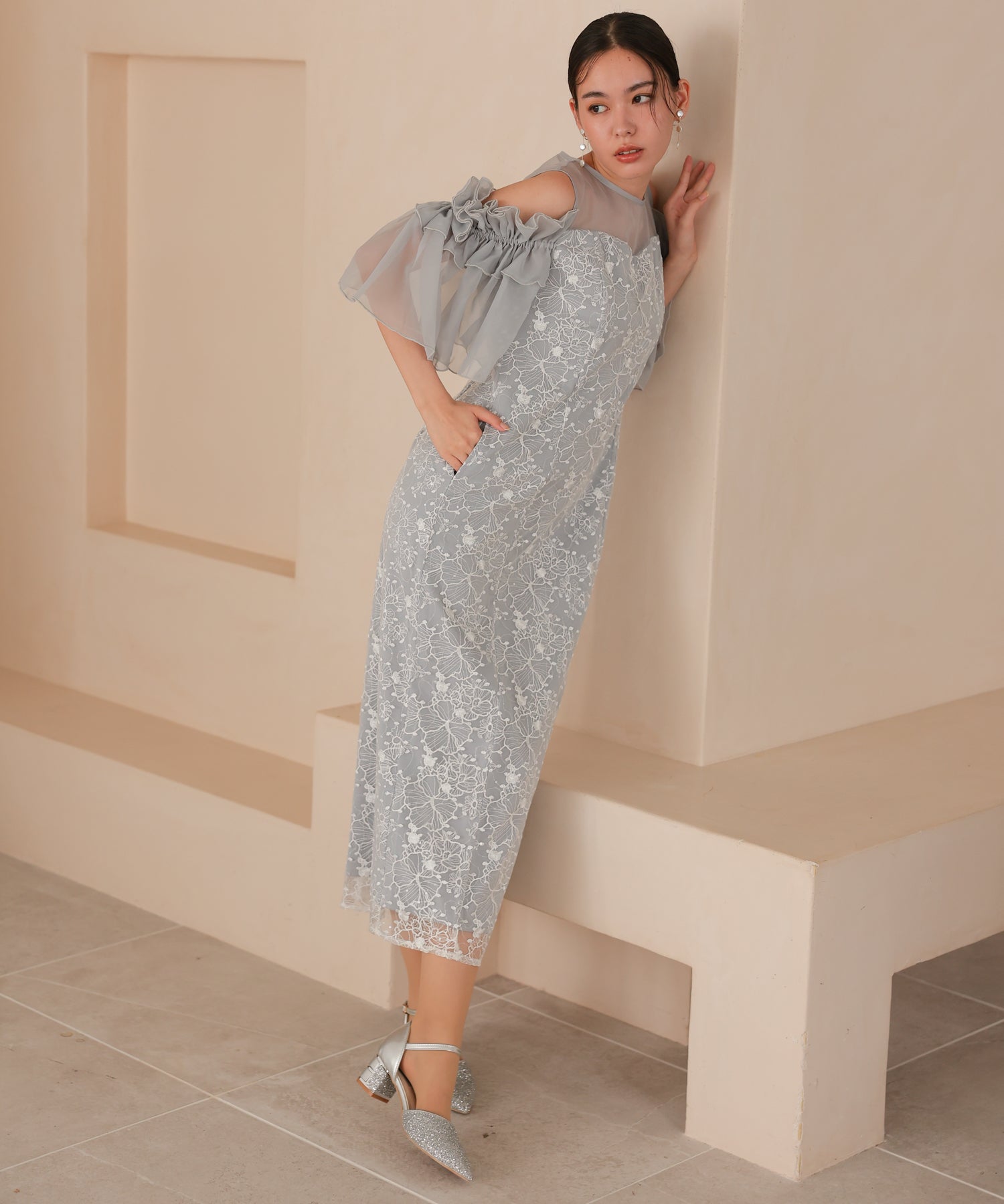 ライトグレー/164cm/Mサイズ着用