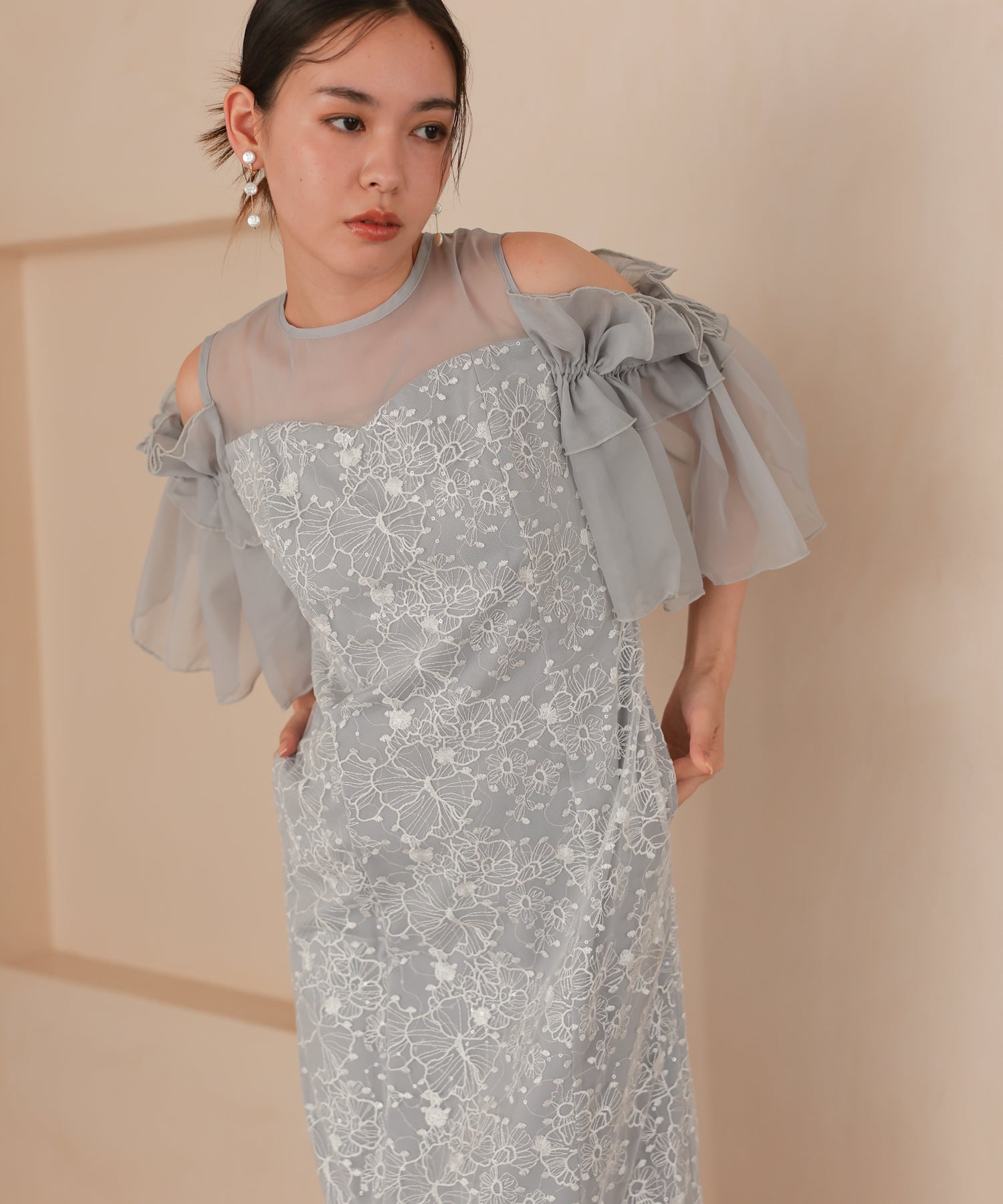 ライトグレー/164cm/Mサイズ着用