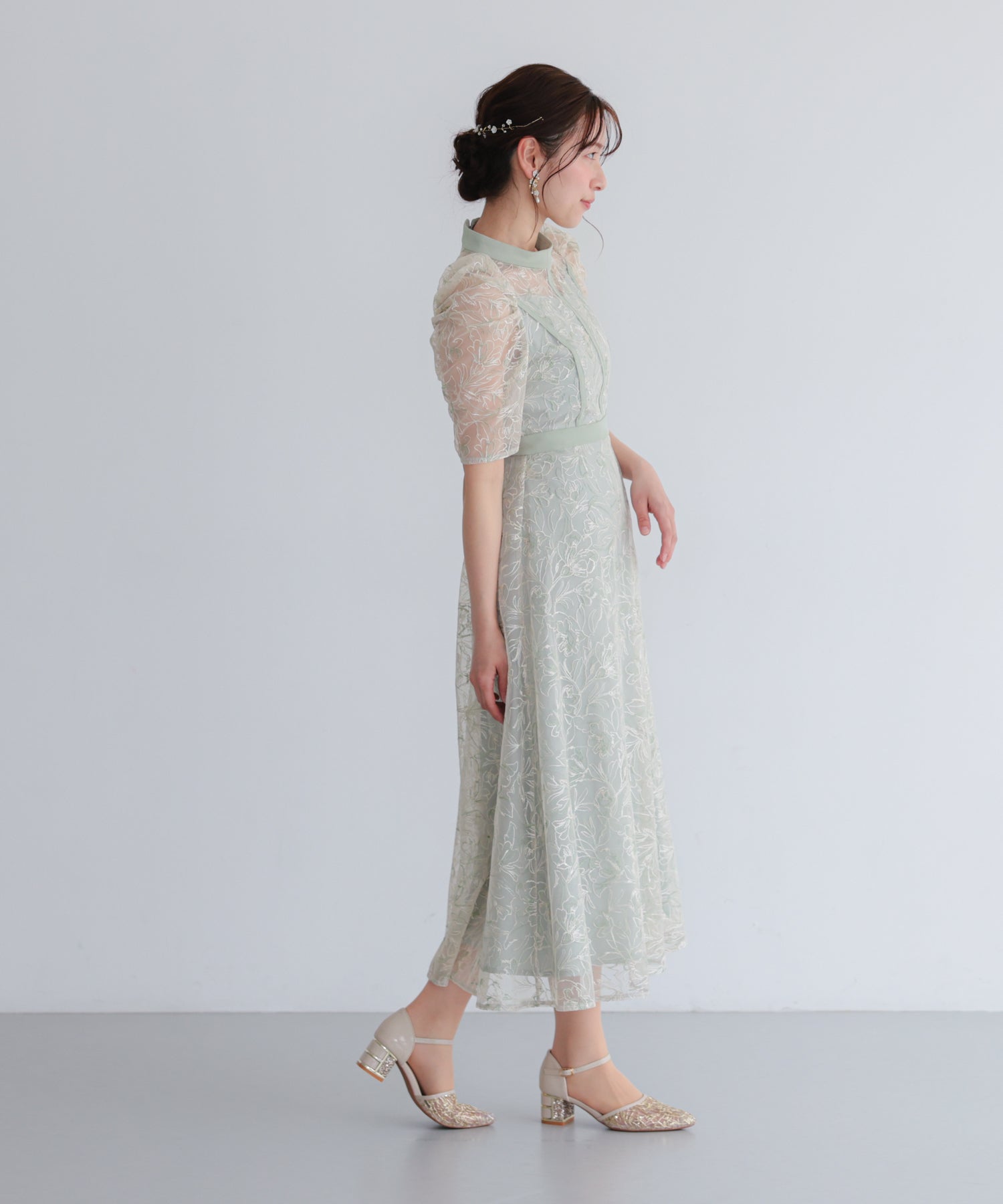 グリーン/163cm/Mサイズ