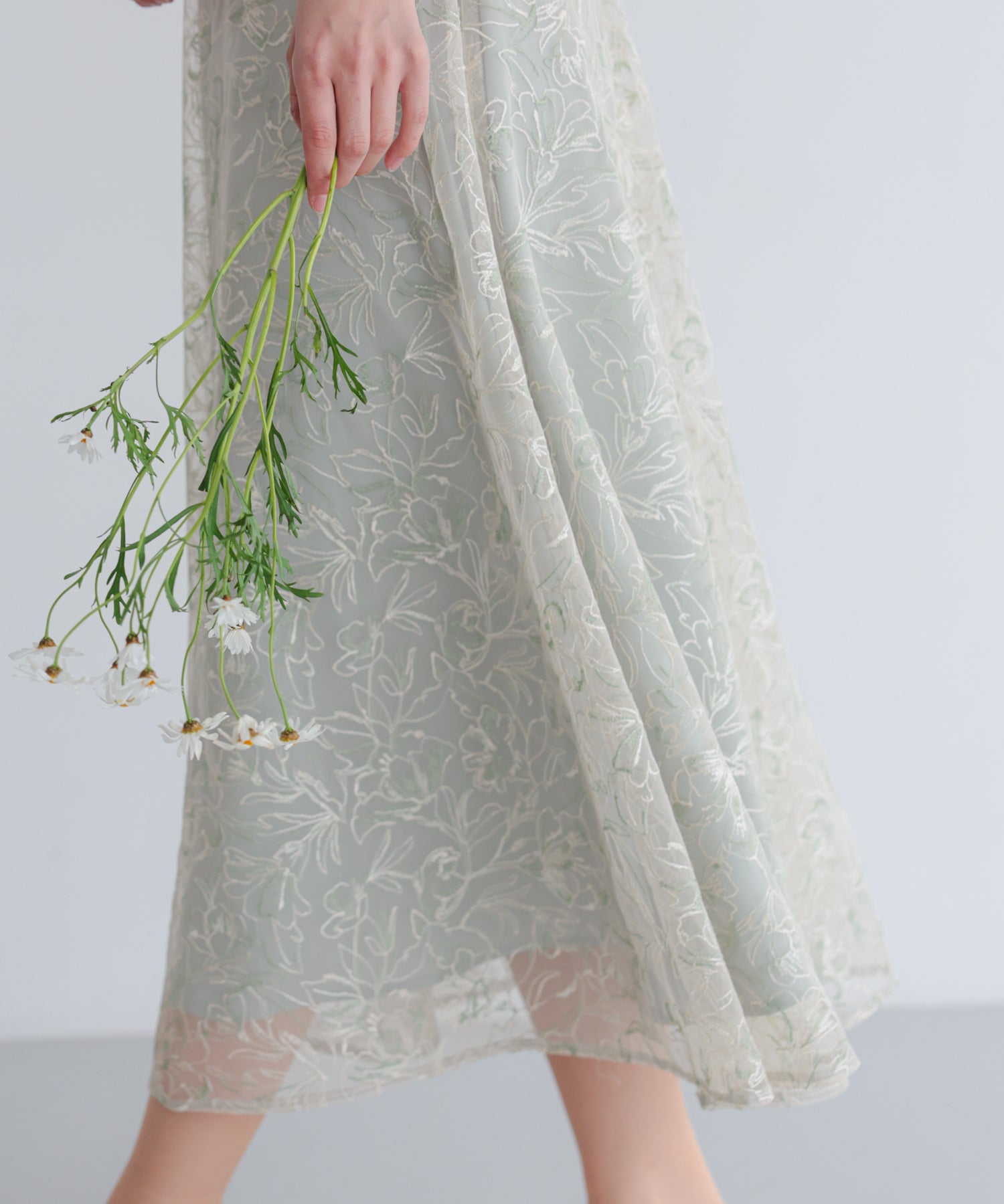 グリーン/163cm/Mサイズ